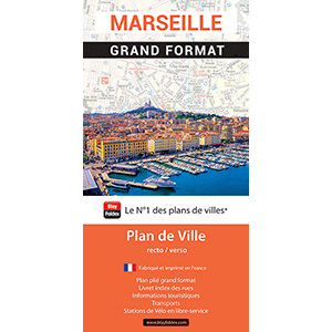Plan de Marseille grand format