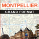 Plan de Montpellier grand format