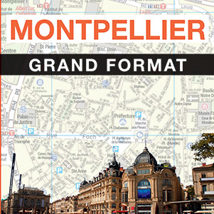 Plan de Montpellier grand format