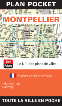 Plan de Montpellier format pocket
