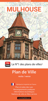 Plan de ville de Mulhouse - Blay-Foldex