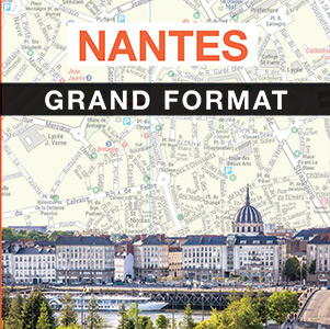 Plan de Nantes grand format