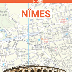 Plan de Nîmes format simple