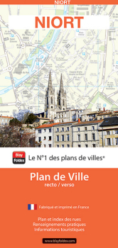 Plan de ville de Niort - Blay-Foldex