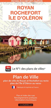 Plan de ville de Royan Rochefort Oléron - Blay-Foldex