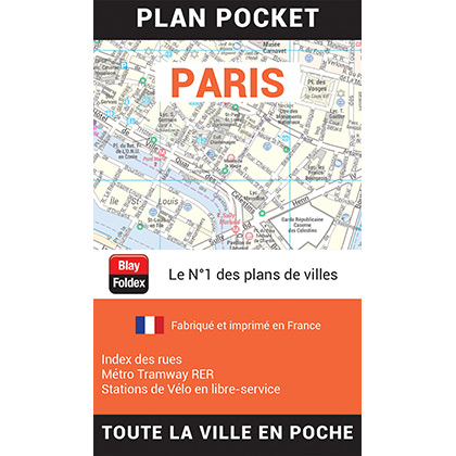 Plan de Paris format pocket