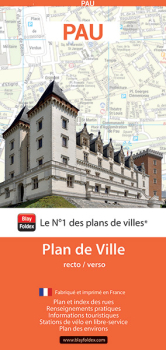 Plan de ville de Pau - Blay-Foldex