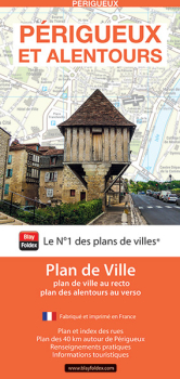 Plan de ville de Périgueux - Blay-Foldex