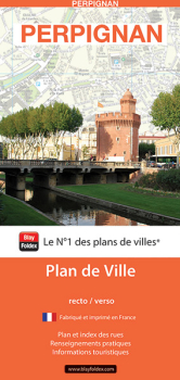Plan de ville de Perpignan - Blay-Foldex