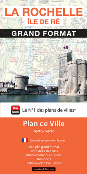 Plan de La Rochelle grand format