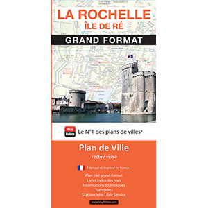 Plan de La Rochelle grand format