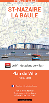 Plan de ville de La Baule Saint-Nazaire - Blay-Foldex