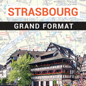 Plan de Strasbourg grand format