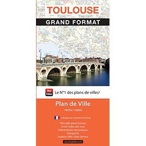 Plan de Toulouse grand format