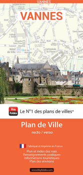 Plan de ville de Vannes - Blay-Foldex