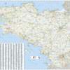 Carte de la Bretagne en langue bretonne