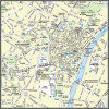 Poster du plan de ville de Périgueux