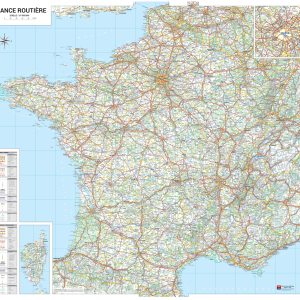Carte_de_France_routiere - Blay-Foldex