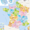 Fonds_france_admin_2025 Carte de France administrative 2025 - Blay-Foldex