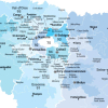 Carte de France administrative 2025 - Blay-Foldex