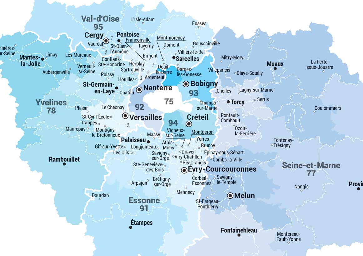 France_Administrative_2025_detail_2 Carte de France administrative 2025 - Blay-Foldex