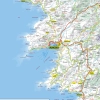 Det_Ajaccio Carte routière et touristique de la région Corse