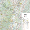 Carte routière et touristique de la région Alsace