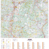 Dept_26 Poster de la carte routière du département de la Drôme