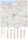 Poster de la carte routière du département de l'Ille-et-Villaine