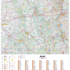 Dept_55 Poster de la carte routière du département de la Meuse