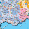 Poster Europe des Codes postaux