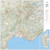 Carte de France quart sud-est - 2021 - Blay-Foldex